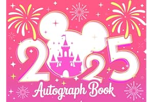 Girls' Autograph Book: A Kid-Friendly Journal to Collect Character Signatures, Vacation Photos, and Memories from Theme Parks, Cruises, and Family Trips – Pink Cover Edition