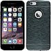 Produktbild PhoneNatic Case kompatibel mit Apple iPhone 6s / 6 - Hülle grau Metallic Hard-case + 2 Schutzfolien