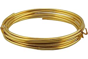 ZDLSDL Brass Wire, 4 mm Diameter, 3 m Length
