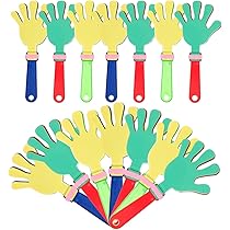 STOBOK 20 Stück Klatschhände Kunststoff Hand Clappers