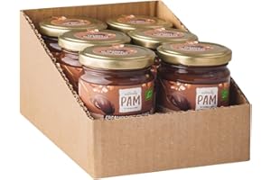 Naturally Pam Creamy Nut Butter | Bio Hasel-Nuss-Mus mit Kakao | Cacao Dream – 6 x 200g