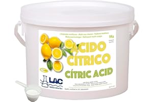 DIASA INDUSTRIAL 3 kg Ácido Cítrico anhidro natural 100% puro laboratorios LAC - DIASA