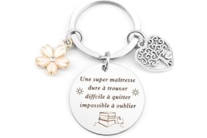 HISXIERNG Cadeaux Maitresse D'école Cadeau Maitresse d Ecole Cadeau Fin D'année Maitresse Cadeau Fin d Année Maitresse Idée Cadeau Maitresse Cadeau Maître Cadeau Remerciement Cadeau Maître D'école Fin D'année