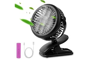 Mini Ventilatore Portatile Ricaricabile USB con Clip per Passeggino, Ventilatore di Raffreddamento per Neonati con 3 Velocità e Treppiede Flessibile per Viaggi e Auto Mini Ventilatore Portatile Ricaricabile USB con Clip per Passeggino, Ventilatore di Raffreddamento per Neonati con 3 Velocità e Treppiede Flessibile per Viaggi e Auto