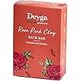 Deyga Rose Pink Clay Bath Bar | Brightens & Softens The Skin | Organic Handmade Soap