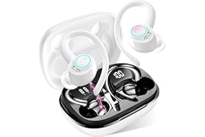 JESEBANG Auriculares Traductor en Tiempo Real 164 Idiomas, Traducción Instantánea de Voz IA, Auriculares Traductores Simultáneos Inalámbricos Bluetooth 5.4, 48H Batería, para Viajes y Aprender Idiomas (Blanco)