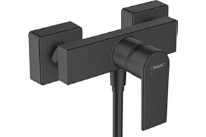 hansgrohe Vernis Shape Mitigeur de douche, noir mat, 71650670