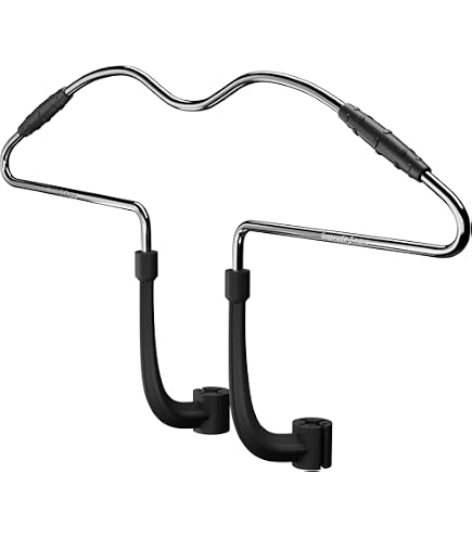 Cintre Voiture Appui-tête - Porte-Veste Pliable Pour Manteaux, Costumes, Blazers - Universel Noir