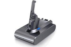 ZEYXINH Batteria Dyson V8, 21.6V 4500mAh Li-ion Batteria di Ricambio per Dyson V8 SV10, Compatibile con Dyson V8 Series V8 Absolute V8 Fluffy V8 Animal V8 Motorhead SV10 Aspirapolvere