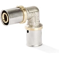 Sanpro THPRESS Pressfitting Übergang 20x2 Auf 18 Mm – 3 Stück, Duo-Kontur (TH+U) – Für Kupfer & Verbundrohr