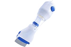 BYCO Pettine elettrico Rimozione dei Pidocchi Pulci in testa Pulitore Elettrico Pidocchi Pettine lendine uovo TRATTAMENTO animali cane gatto