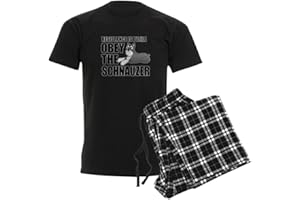 CafePress Schnauzer Men's Dark Pajamas Pyjama Set