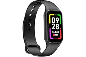 Blackview Smartwatch Herren Damen, Wasserdicht Fitnessuhr 1,47 Zoll Farbdisplay, Fitness Tracker mit Schrittzähler Schlafmonitor Herzfrequenz, Sportuhr mit 24 Sportmodi Smart Watch für Android iOS