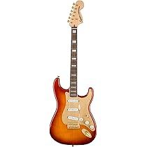 10月中 fender player stratocaster sunburst Fender 0379410547 (40th Anniversary Stratocaster®, Gold