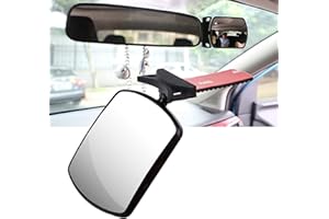 ALLILUYAA Spiegel Auto Baby,Rücksitzspiegel für Babys,360°Schwenkbar Rückspiegel Baby Auto,8 * 6cm,Universeller Autospiegel für Babys für Meisten Auto