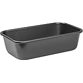 Prochef 2lb Loaf Pan, Non-Stick Heavy Gauge Carbon Steel, PFAS-Free, Oven Safe to 230°C, Dishwasher Safe – 24x14x7cm Bread Ti