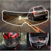 Luti Concept Motorcycle Helmet Compatible with All Helmets Windshield Sticker Film Rain Bug Blocker Water Slider Window Film Rain En