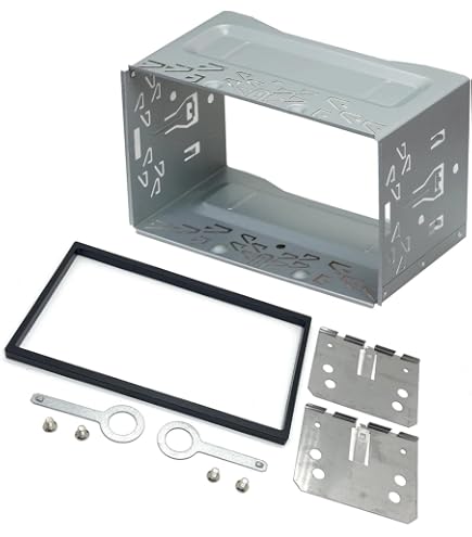 Kit Montage Autoradio 2 DIN Pour Nissan Micra K13 / Renault Pulse - Cadre, Supports, Câbles ISO Et Antenne
