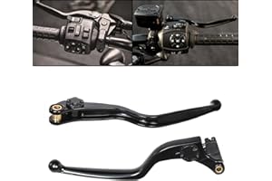 Rudyness Motorbike Levers, Motorcycle Black Clutch Brake Levers Replacement for Harley Sporster S RH1250 Pan America Nightster 975