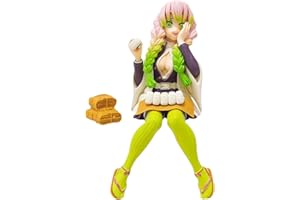 Skynomad Anime Demon Slayer Sitting - Kamado Tanjirou Nezuko Inosuke Zenitsu Rengoku - Model Collection for Demon Slayer Kimetsu No Yaiba Anime Fans (Mitsuri Kanroji)