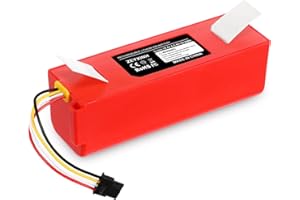 ZEYXINH 14.4V 6500mAh Li-ion Ersatzakku für Xiaomi Roborock S5 S50 S51 S55 S6 S7 Q7 Max V Ultra Pure, Q5 Q5 Max Q5 Pro S5 Max Mijia 1. und 2. Generation Roboter Staubsauger