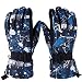 Produktbild Skitic Unisex Skihandschuhe Winddicht Winter Warm Wasserdicht Snowboardhandschuhe Outdoor Wandern Anti-Rutsch Motorrad Handschuhe für Wintersport, Skifahrrad, Snowboard - Small