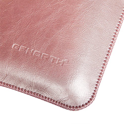 GENORTH   Wasserdicht Mikrofaser PU Leder Laptop H  lle f  r MacBook 12 Zoll  MacBook Schutzh  lle  H  lle  Case  Cover  tasche  MacBook 12 Zoll H  ll