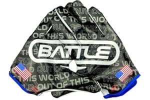 Battle Sports Chamäleon Fußball-Empfänger-Handschuhe, Erwachsene & Jugendliche, Premium-Grip, atmungsaktives Netzgewebe