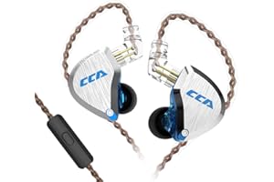 CCA C12 5BA 1DD Stereo Bass Kopfhörer In Ear Kopfhörer mit Kabel Noise Cancelling Sport Earbuds Headset für Musiker Audiophile Sänger DJ