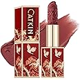 CATKIN Matte Nude Lipstick, Long Lasting, High Impact, Moisturizing Formula, enriched with Avocado Oil and Vitamin E, 3.2g