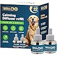 TeddyDo Calming Diffuser Refill for Dogs| Pack of Two| 60 Days Kit | Comfort, Calming and Relax Anxious Dog and Other Problematic Behaviors | 2x48 ml |