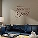 Produktbild wandaufkleber 3d schlafzimmer 24X24 A Mighty Fortress Is Our God Religious Christian Wall Decal Sticker Art Mural Home Dcor Quote For Bedroom Living Room
