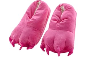 DEBAIJIA Donna Adulti Tutina unisex adolescenti Cartoon Funny Animal pigiama di flanella Notte cappuccio Abbigliamento Tute