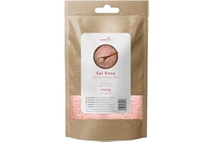 Carefood - Sal de Rosa del Himalaya Ecológica - 1 kg - Apta para Veganos - Ayuda a Regular el pH de la Sangre - Propiedades Antioxidantes - Efecto Energizante - Gran Concentración de Minerales