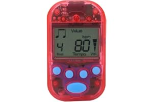 DILWE Mini Metronomo, M50 Portatile LCD Digital Drum per Pianoforte, Violino, Chitarra, Trap Drum