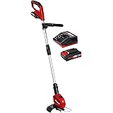 Einhell Akku-Rasentrimmer GE-CT 18 Li Set Power X-Change (Lithium Ionen, 18 V, 240 mm Schnittkreis, 20 Kunststoffmesser, inkl