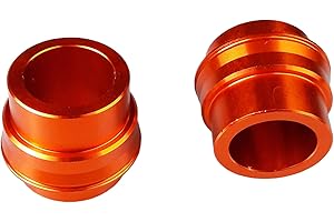 SCAR Entretoises de Roue avant Compatible avec KTM SX SXF SX-F EXC TPI EXCF 125 150 200 250 300 350 450 500 15-22 - Orange
