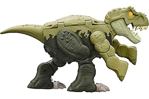 Mattel Jurassic World Dinosaur Transforming Toy 11 Step Tyrannosaurus T Rex to Ankylozaur Podwójne Niebezpieczeństwo Zabawka 2 w 1 Zaciekły Zmieniacz