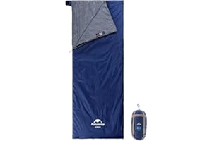 Naturehike Kopertowy bawełniany śpiwór dla dorosłych i dzieci, 3-4 pory roku, lekki, wodoodporny, kempingowy sprzęt do spania