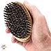 Beard Brush | Boar Bristle | Perfect For Massaging Beard Oil or Balm | Beard Grooming Brush | For a Tangle-free Beard and Mustache | LIFETIME GUARANTEE