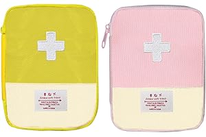 LYITZW Bolsa de Medicina Portátil, Mini Botiquín Médico, Kit de Primeros Auxilios de Viaje
