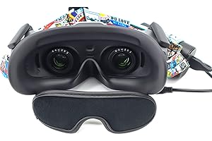 Hensych Tampon d'ombrage multifonction anti-poussière pour lunettes Avata G2, protection contre la poussière pour lunettes Avata 2 antennes de chargement et de données