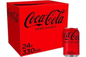 SARAS FLAVOURS OF ASIA Coca Cola Zero 24-Pack - 330ml Cans | Sugar-Free, Maximum Taste | Unleash the Bold Refreshment | On-the-Go