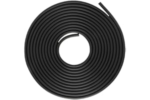 PSSOPP 5m wąż powietrzny wąż akwariowy wąż pompy powietrza akwariowego wąż silikonowy wąż wodny do pompy powietrza (czarny)