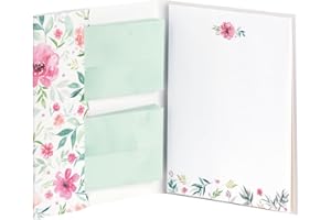 Rössler Papier 11731296000 - Confezione di Carta da Lettere Blossom, 185 x 250 mm, 10 Fogli e 10 Buste