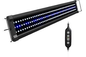 NICREW ClassicLED G2 oświetlenie akwarium, sterowana lampa LED ze światłem księżycowym, wodoszczelność IP67, do akwariów słodkowodnych, 75-95 cm