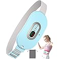 Period Pain Relief Machine-Electric Wearable Menstrual Heating Pad,Small USB First Period Cramp Heat Pad,Wireless Rechargeable Battery Belt Simulator for Back and Stomach Pain as Teen Girl Women Gift