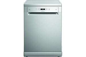 Ariston (Renewed) Dishwasher Freestanding, 14 Place Setting, 9 Programs, Inverter Motor With Turbo Washing & Static Dry Functions, 3D Zone Wash, Third Rack