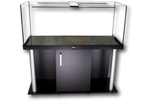 Diversa AQUARIUM WITH STAND/CABINET Professional Fish Tank - Real Glass, Standard Rectangle (300-CAB-C.)