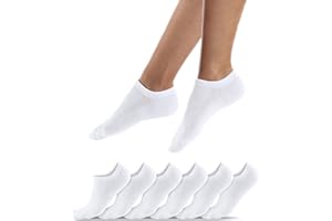 QINCAO Sneaker Socken Herren Damen 6/10 Paar Kurze Halbsocken Baumwolle Sportsocken Atmungsaktiv Laufsocken